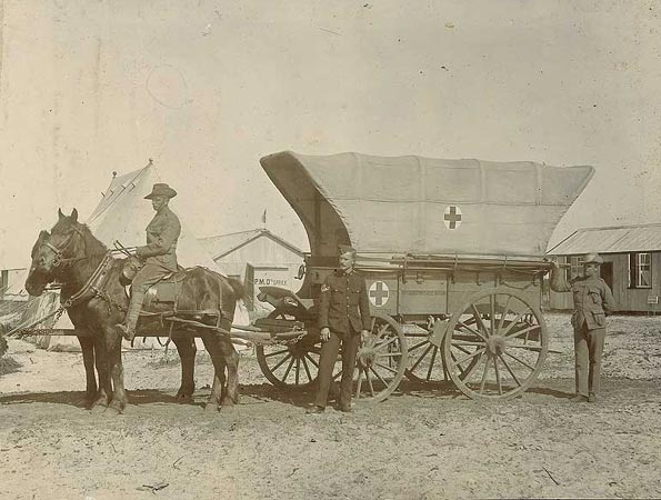 Boer War ambulance, 1899-1902