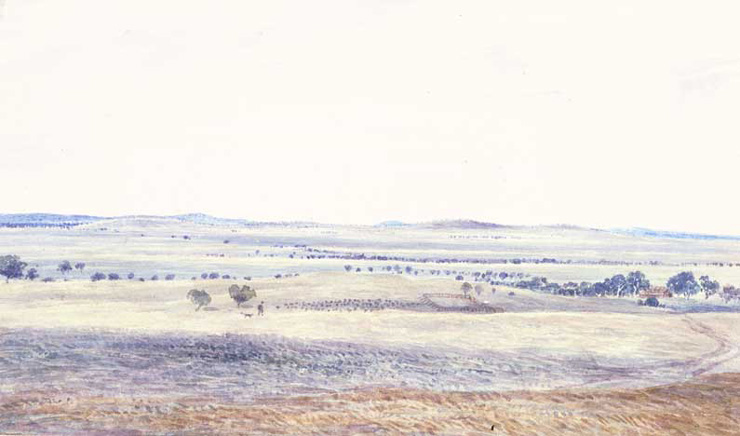'Panorama of Challicum, No. IX', c1850