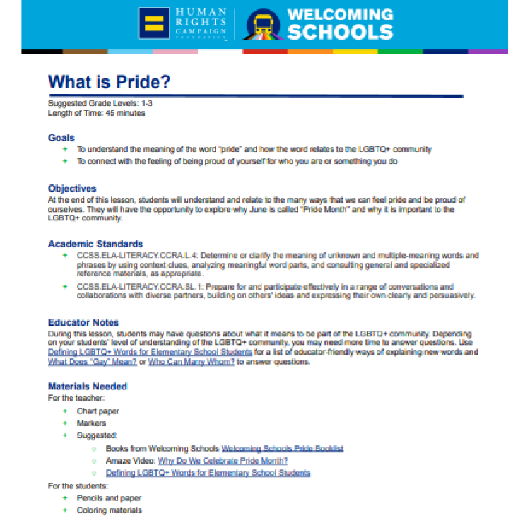 What is Pride?
