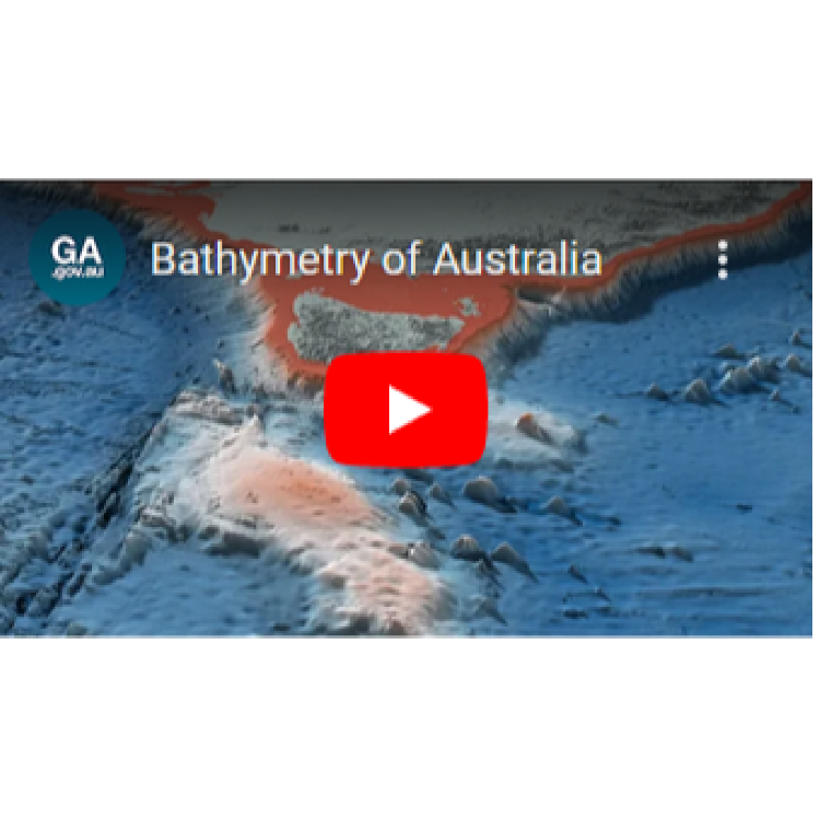Bathymetry of Australia
