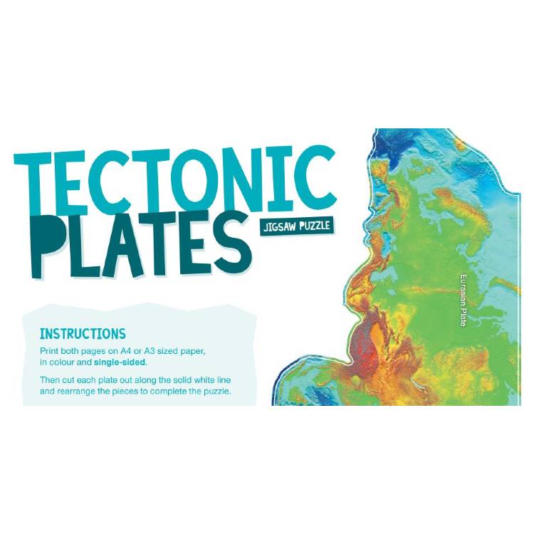 Tectonic Plates Jigsaw Puzzle