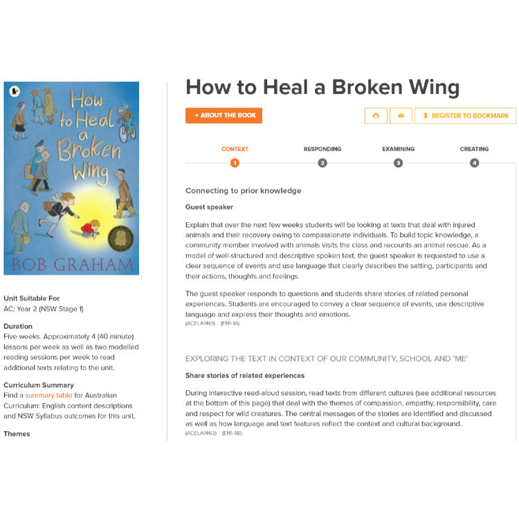 How to Heal a Broken Wing: Unit of work