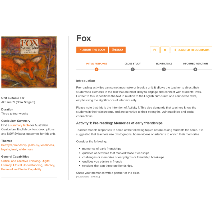 Fox: Unit of work