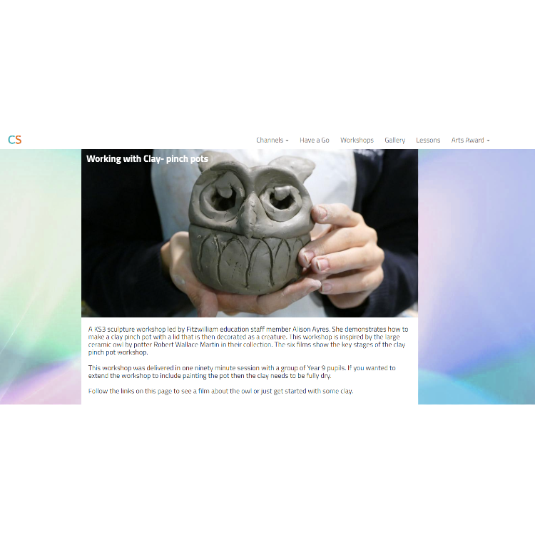 Working with Clay: Pinch pots