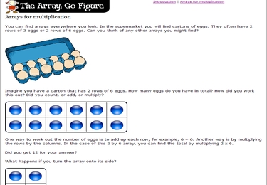 The array: go figure