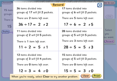 Divide it up: grouping tool