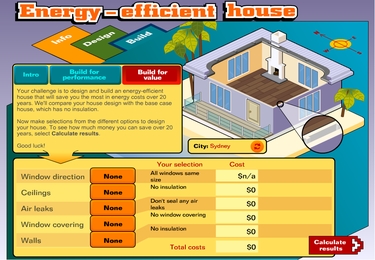 Energy-efficient house