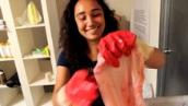 Dyeing with red cabbage!