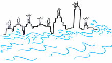 Climate change and the rising sea level