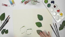 Stamping in visual arts