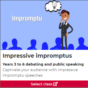 Impressive impromptus