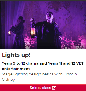 Lights up