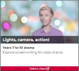 Lights, camera, action!