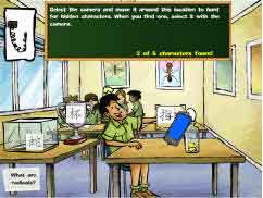 Radical hunt: school hunt (Chinese)