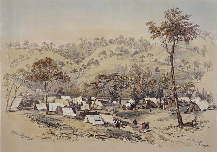 Ophir gold diggings in 1851 - asset 2