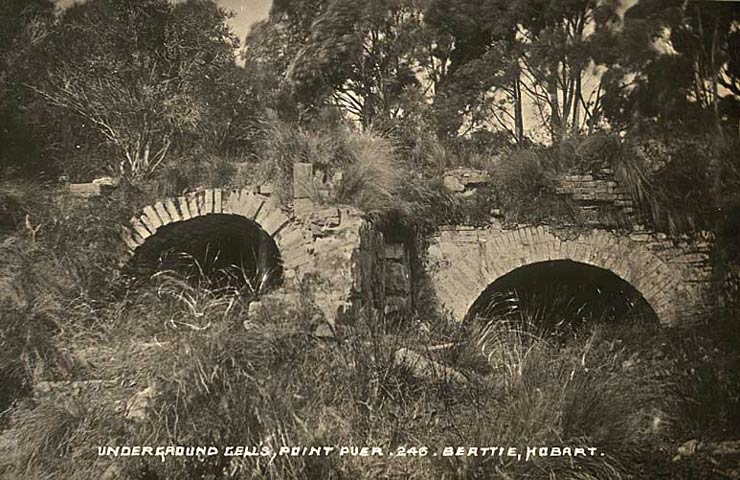 'Underground cells, Point Puer', c1911-15