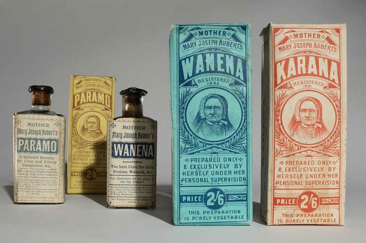 Mother Aubert's medicines, c1895