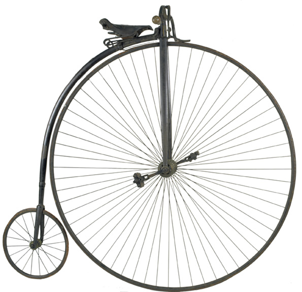 Penny-farthing bicycle, c1888