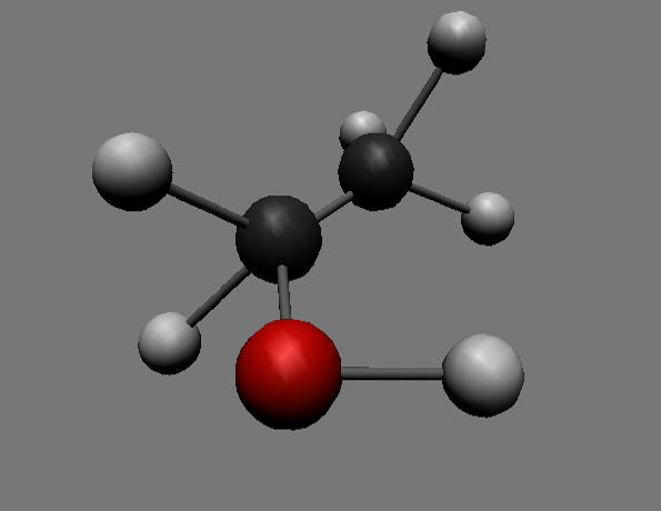 Ethanol molecule