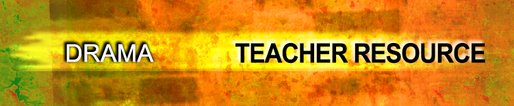 Teacher resource: drama banner