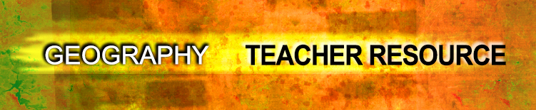Geography, teacher resources banner